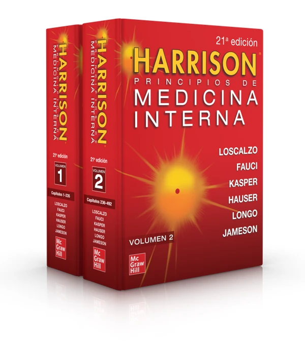 Portada de Harrison. Principios de medicina interna. 21.ª edición